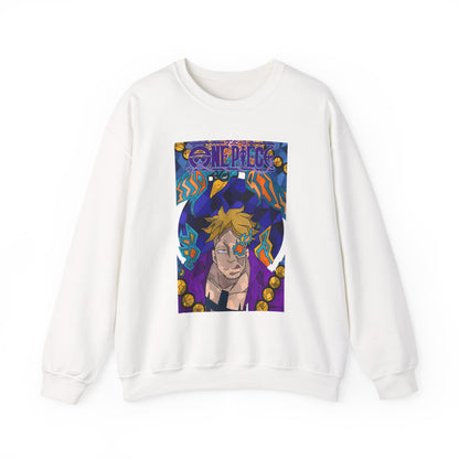 Marco the Phoenix One Piece Sweatshirt – 100% Cotton Anime Pullover for Fans