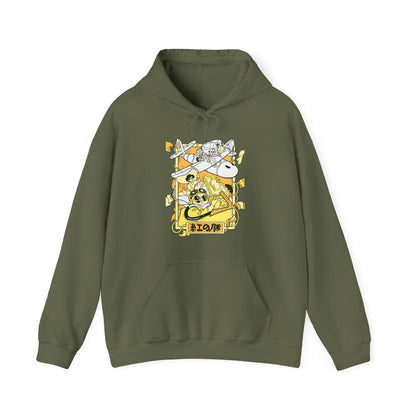 Porco Rosso Hoodie – 100% Cotton Studio Ghibli Anime Pilot Hoodie