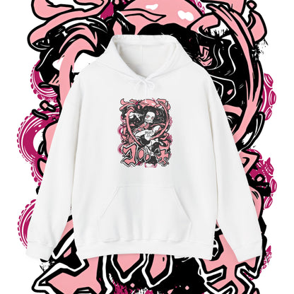 Nezuko Kamado Waifu Hoodie | Demon Slayer Art | 100% Cotton Anime Hoodie
