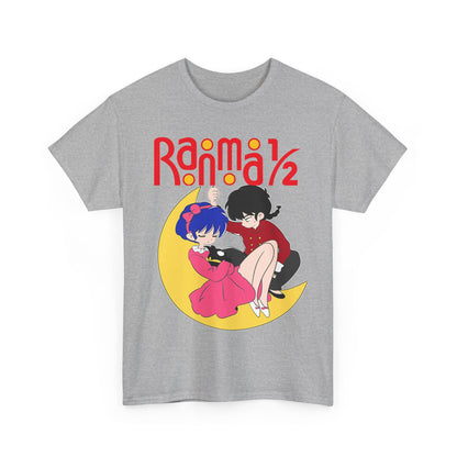 Ranma ½ Love T-Shirt – 100% Cotton Anime Tee Featuring Romantic Classic Art