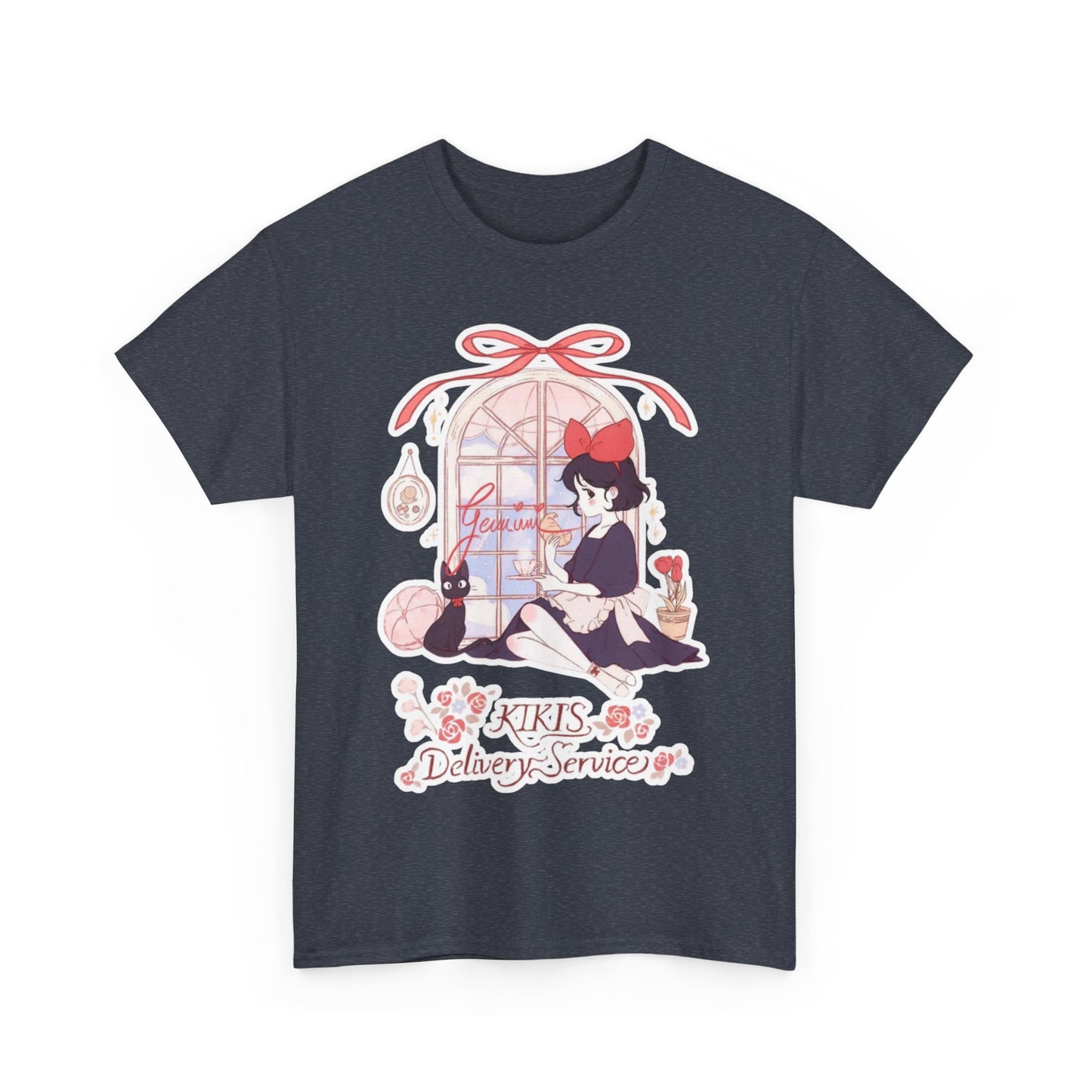 Kiki’s Delivery Service T-Shirt – 100% Cotton Ghibli Anime Tee