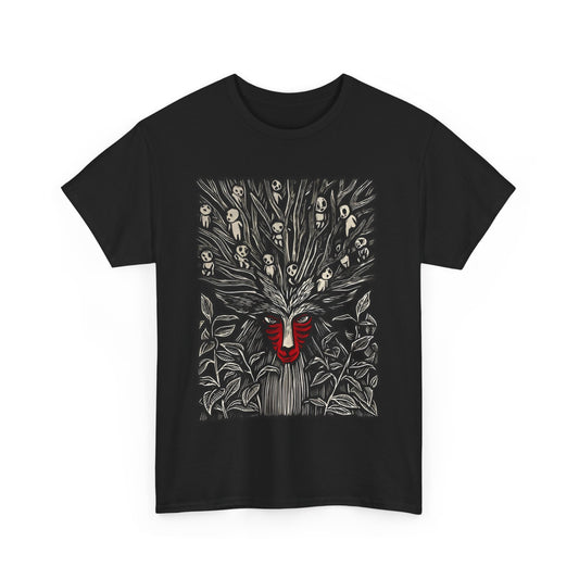 Forest Spirit Studio Ghibli T-Shirt – 100% Cotton Anime Tee for Ghibli Fans