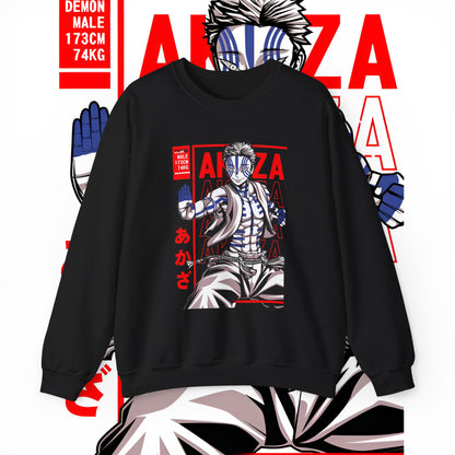Akaza Moon Demon Slayer Cotton Sweatshirt