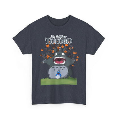 My Neighbor Totoro Scream T-Shirt 100% Cotton Studio Ghibli Tee