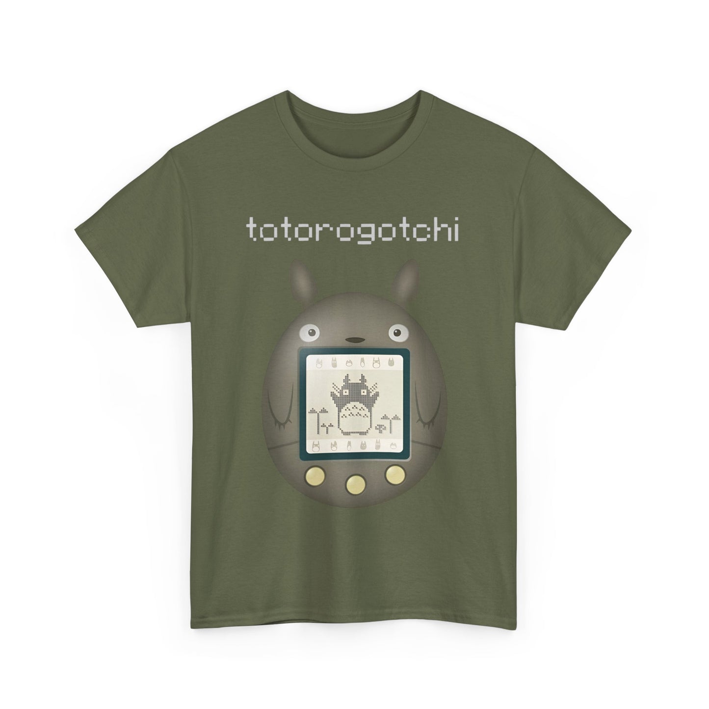 Totoro Tamagotchi T-Shirt | 100% Cotton Studio Ghibli Anime Tee