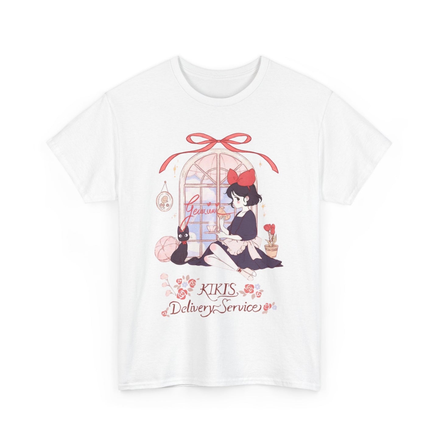Kiki’s Delivery Service T-Shirt – 100% Cotton Ghibli Anime Tee