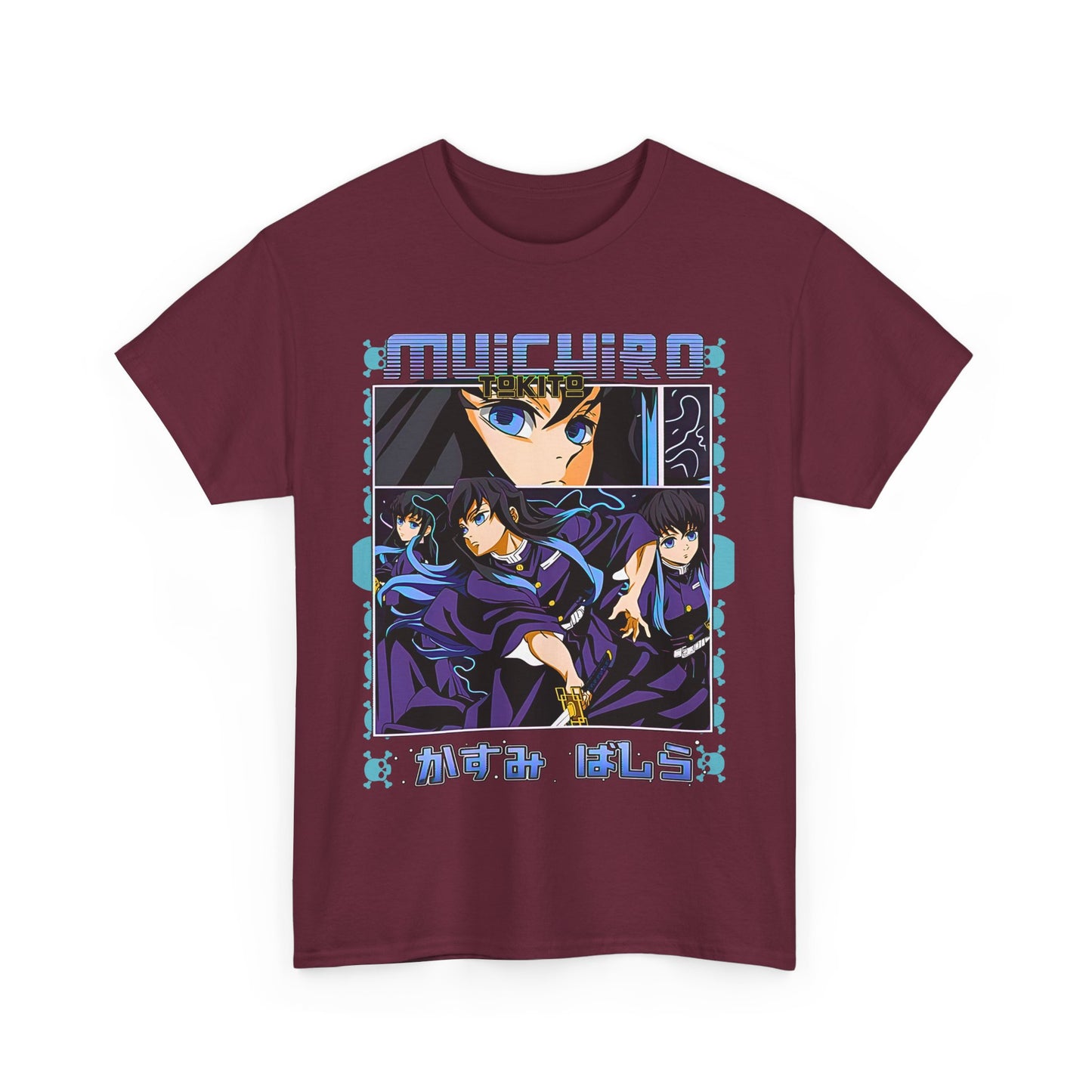 Muichiro Tokito Demon Slayer T-Shirt – 100% Cotton Anime Tee for Mist Hashira Fans
