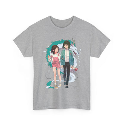 Spirited Away T-Shirt 100% Cotton Studio Ghibli Anime Graphic Tee