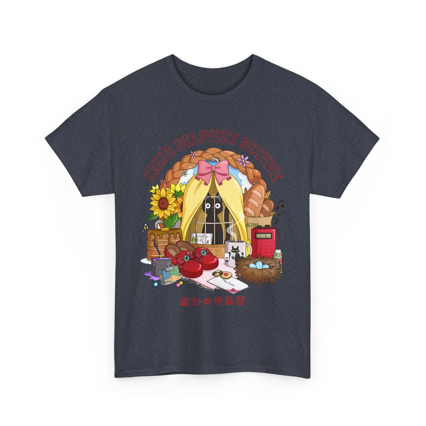 Kiki’s Delivery Service Breakfast T-Shirt | Studio Ghibli Anime Tee
