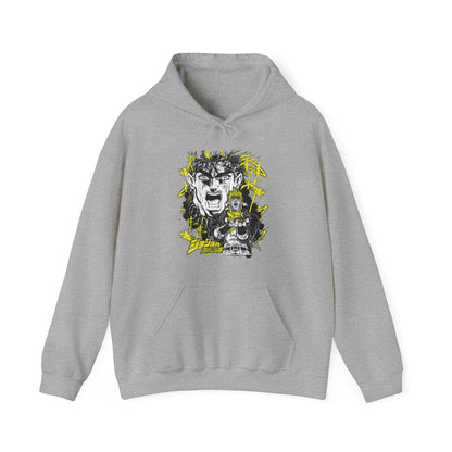Joestar Hoodie – 100% Cotton JoJo’s Bizarre Adventure Sweatshirt for Anime Lovers