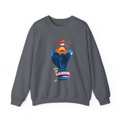 Ponyo and Sosuke Sea Dreams Sweatshirt – 100% Cotton Studio Ghibli Anime Pullover