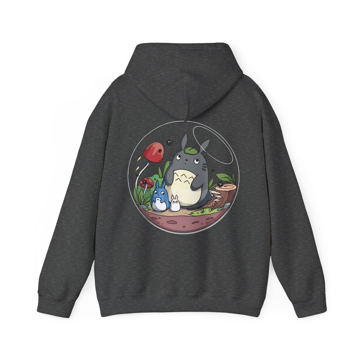 Totoro in a Bubble Hoodie | Studio Ghibli 100% Cotton Back Print Sweatshirt