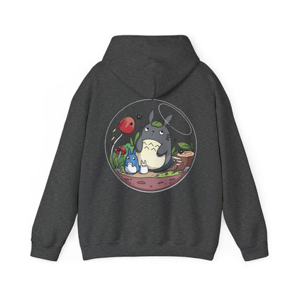 Totoro in a Bubble Hoodie | Studio Ghibli 100% Cotton Back Print Sweatshirt