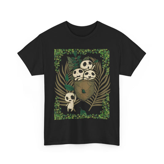 Kodama Ghibli T-Shirt 100% Cotton Studio Ghibli Anime Tee
