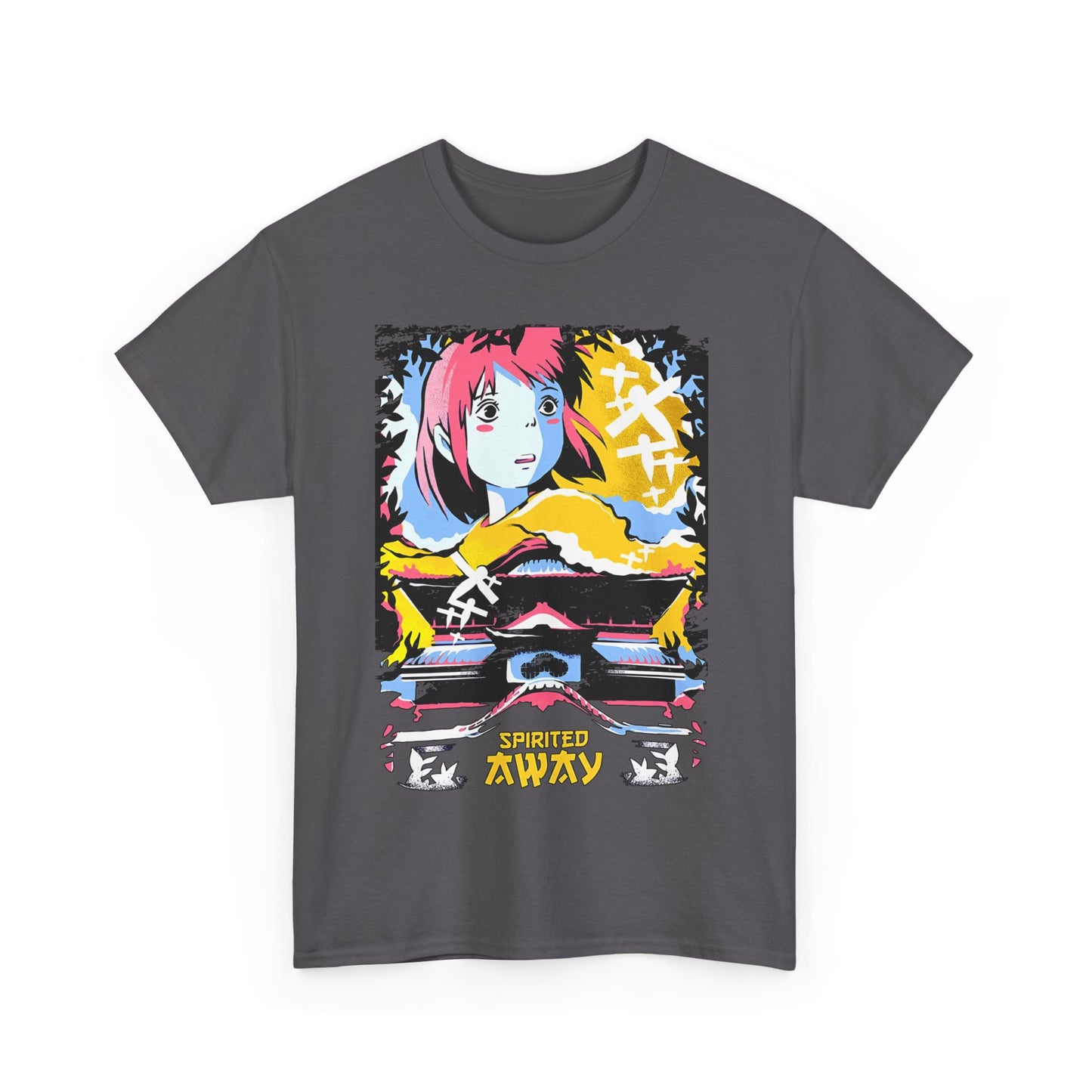 Spirited Away Japan Art T-Shirt | 100% Cotton Studio Ghibli Tee