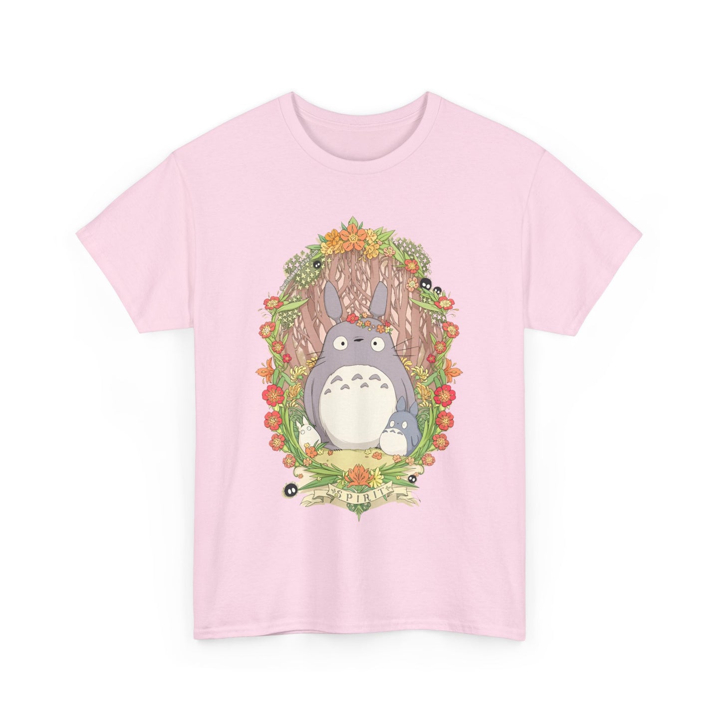 Totoro Soot Sprites T-Shirt – 100% Cotton Studio Ghibli Anime Tee