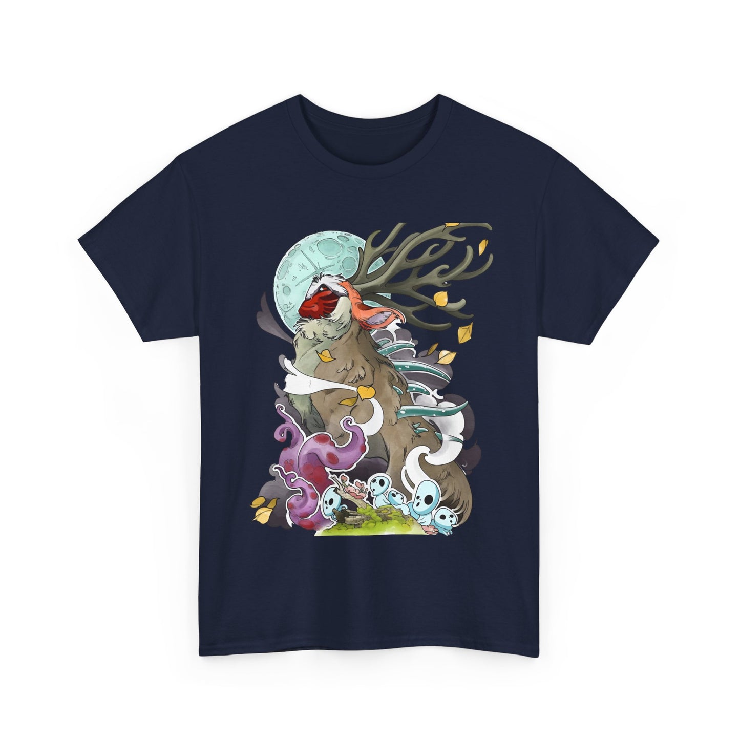Princess Mononoke Shirt – Ghibli Characters Cotton Anime T-Shirt