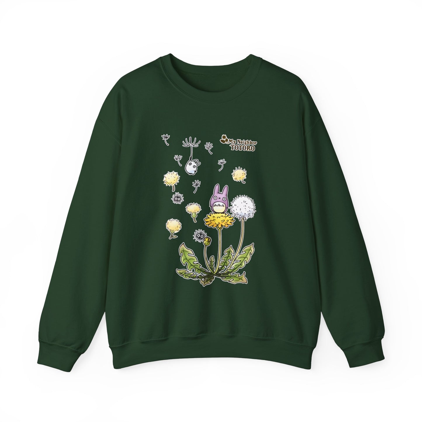 My Neighbor Totoro Woods Sweatshirt – Cozy 100% Cotton Studio Ghibli Forest Pullover
