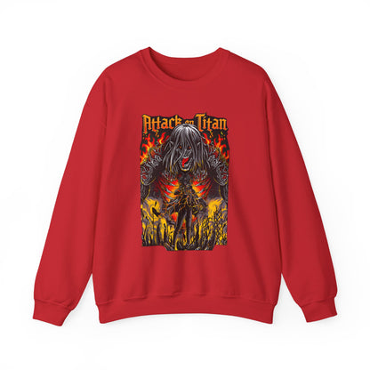 Eren Jaeger Sweatshirt – 100% Cotton Attack on Titan Anime Pullover