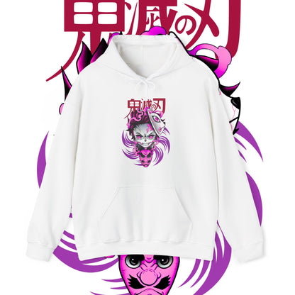 Tanjiro Kamado Mask Fury Hoodie | 100% Cotton Demon Slayer Hoodie