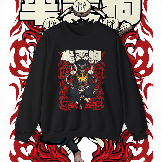 Hantengu Moon Demon Slayer Cotton Sweatshirt