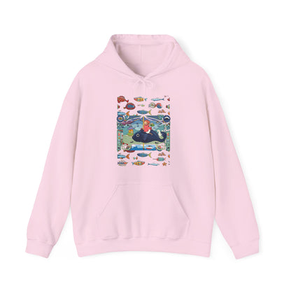 Ponyo Sea Love Hoodie – 100% Cotton Studio Ghibli Hoodie for Anime and Ocean Fans