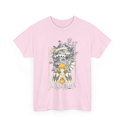 Howl’s Moving Castle Portrait T-Shirt | Studio Ghibli Anime Cotton Tee