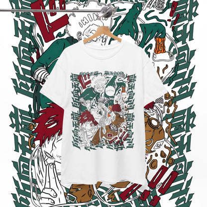 Rock Lee Naruto Graphic Tee – 100% Cotton Anime Shirt