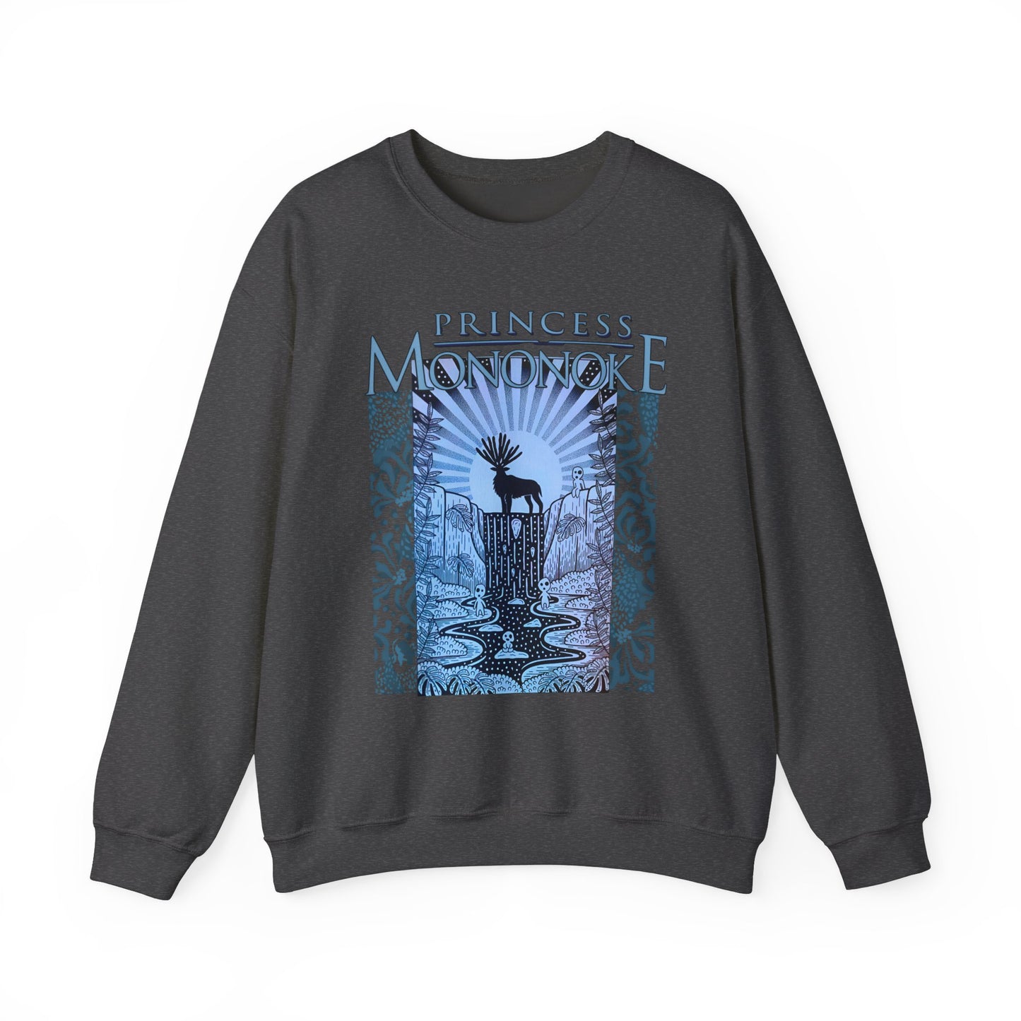 Mononoke Princess Forest Spirit Sweatshirt – 100% Cotton Studio Ghibli Inspired Anime Pullover