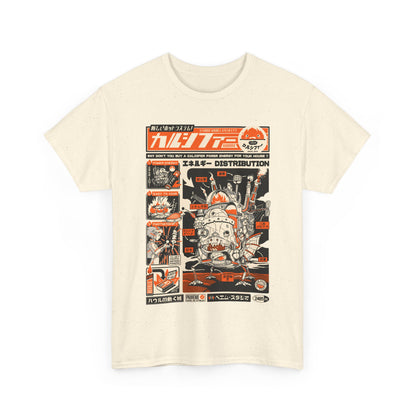 Howl Calcifer Ghibli T-Shirt 100% Cotton | Studio Ghibli Anime Graphic Tee