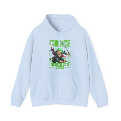 Roronoa Zoro Sword Hoodie – 100% Cotton One Piece Anime Hoodie for Fans