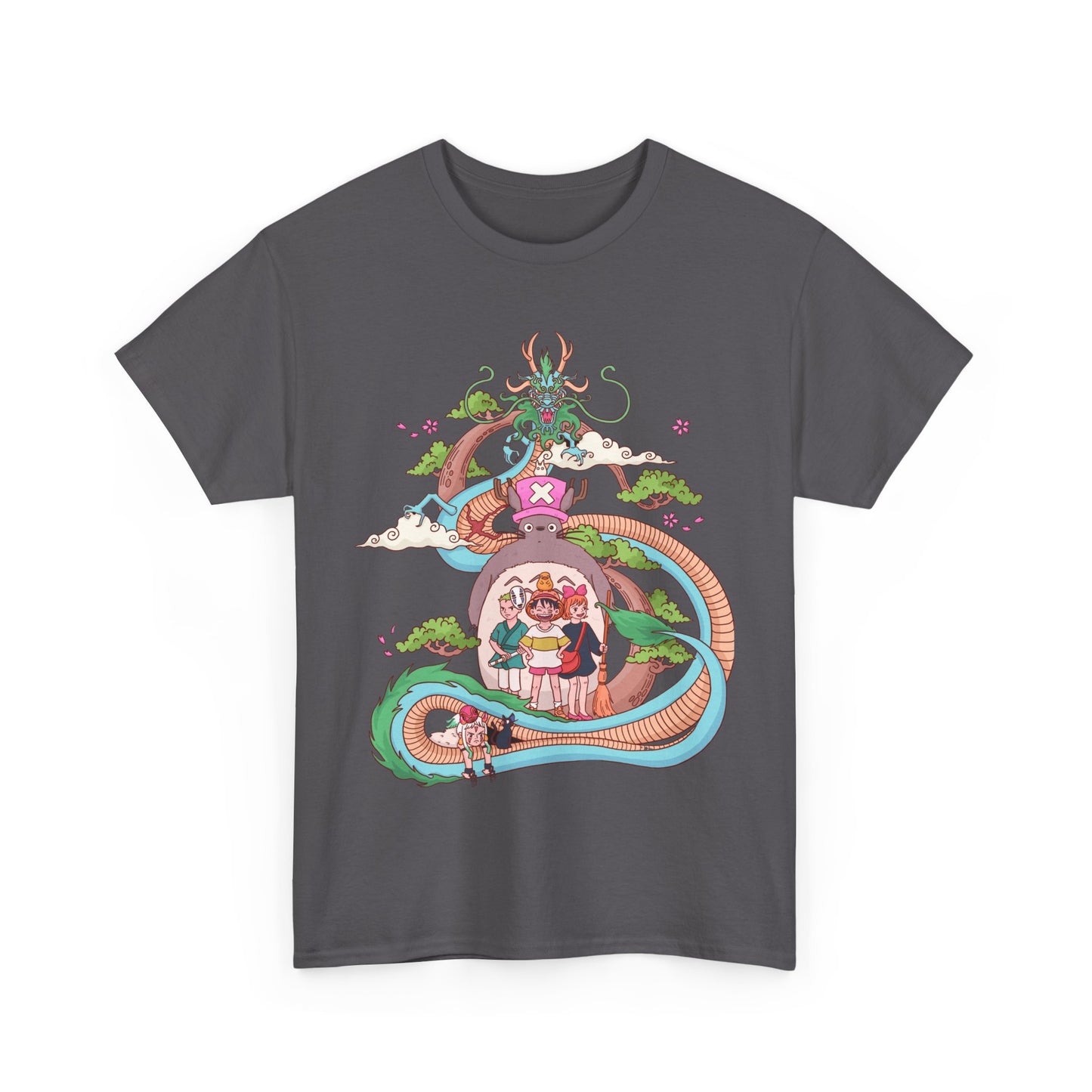 Spirited Away One Piece T-Shirt 100% Cotton | Studio Ghibli Anime Tee
