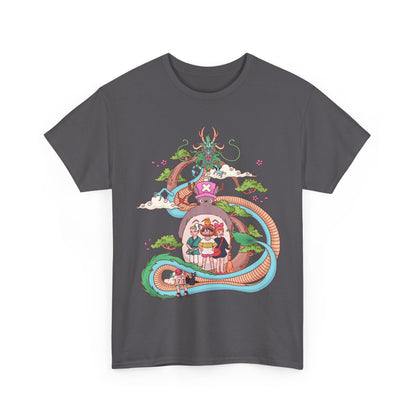 Spirited Away One Piece T-Shirt 100% Cotton | Studio Ghibli Anime Tee
