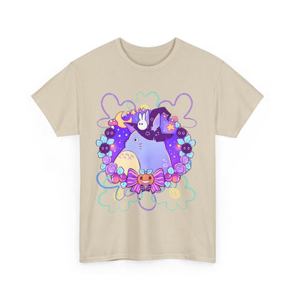 Totoro Mage T-Shirt – 100% Cotton Fantasy Ghibli Anime Tee
