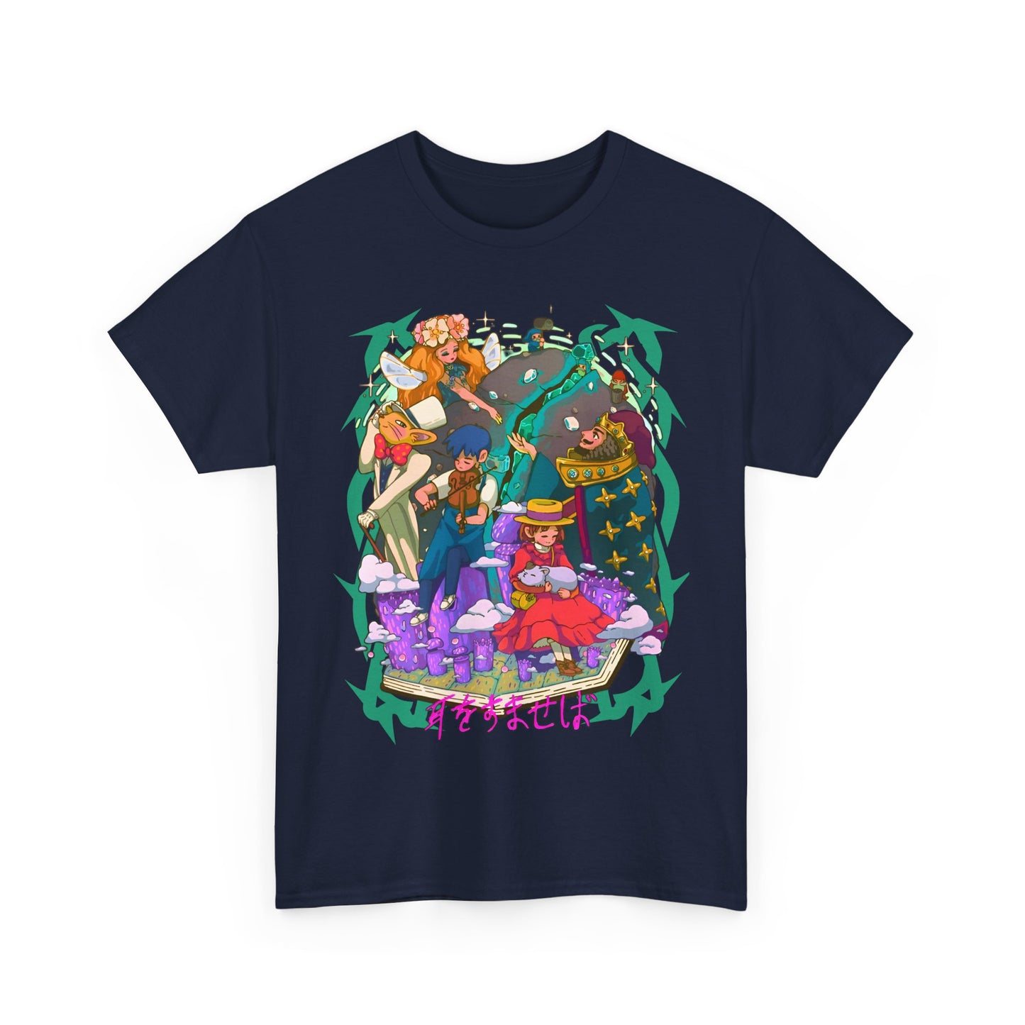 Whisper of the Heart T-Shirt – 100% Cotton Ghibli Tee for Anime Fans