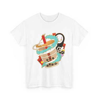 Spirited Away Smoothie Art T-Shirt | 100% Cotton Studio Ghibli Anime Tee