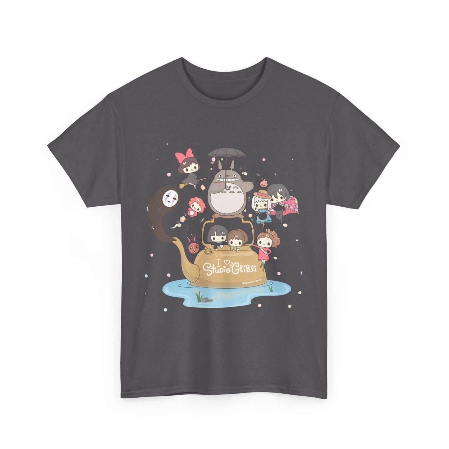 Ghibli Characters T-Shirt – 100% Cotton Studio Ghibli Anime Tee