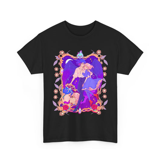 Howl’s Moving Castle Shirt – 100% Cotton Ghibli Anime T-Shirt