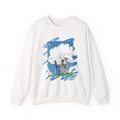 The Wind Rises Studio Ghibli Sweatshirt – 100% Cotton Cozy Anime Pullover for Ghibli Fans