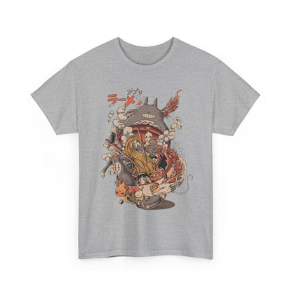 Ghibli Characters Anime T-Shirt | Studio Ghibli Cotton Tee