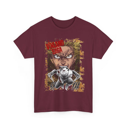 Thorfinn Vinland Saga T-Shirt – 100% Cotton Viking Anime Shirt for Fans