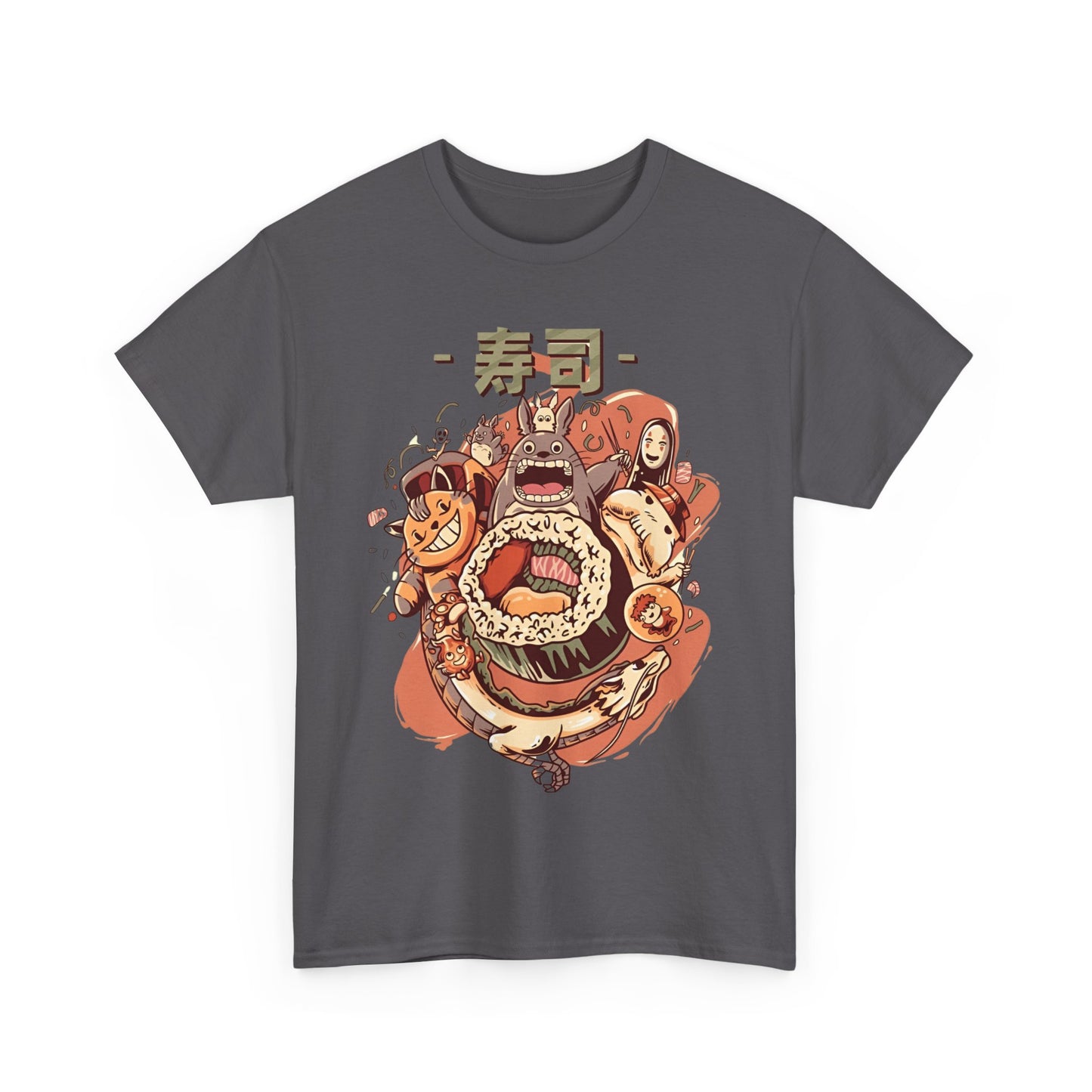 Ghibli Sketch T-Shirt – 100% Cotton Studio Ghibli Anime Tee