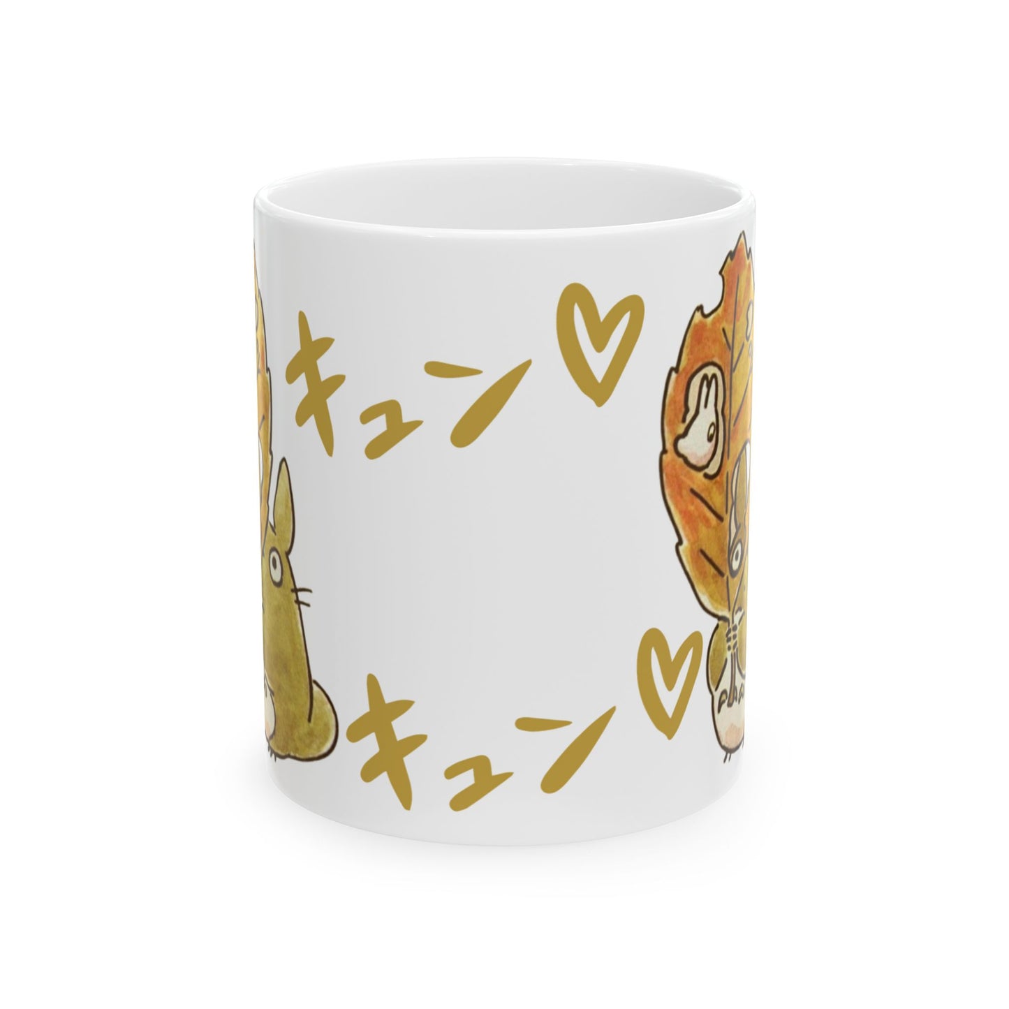 Cute Totoro Mug – Studio Ghibli Coffee Cup 11oz & 15oz – Adorable Anime Gift for Totoro Fans