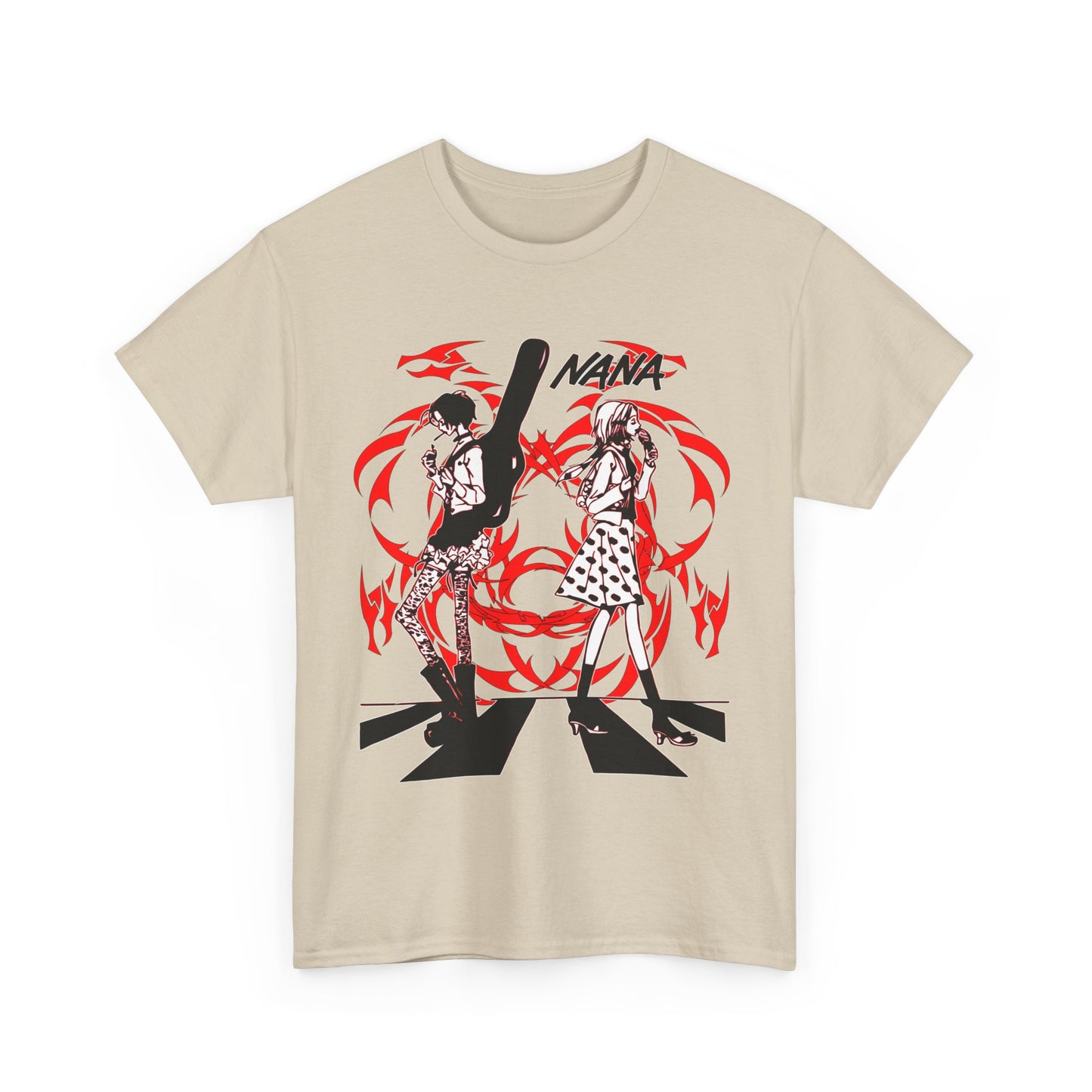 Nana Osaki Black Stones T-Shirt – 100% Cotton Anime Rock Band Tee | Stylish Japanese Streetwear
