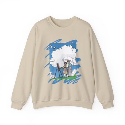 The Wind Rises Studio Ghibli Sweatshirt – 100% Cotton Cozy Anime Pullover for Ghibli Fans