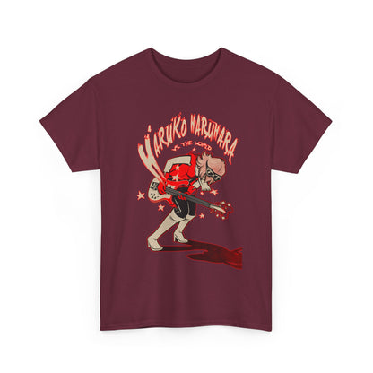 Haruko Haruhara FLCL T-Shirt – 100% Cotton Anime Tee Featuring the Iconic Space Rebel