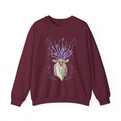 Forest Spirit Sweatshirt – 100% Cotton Princess Mononoke Pullover | Studio Ghibli Anime Sweater