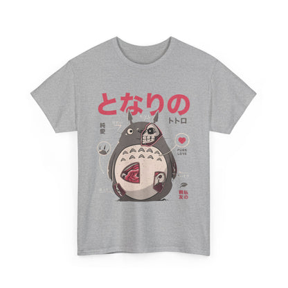 Totoro Anatomy T-Shirt – 100% Cotton Studio Ghibli Anime Tee