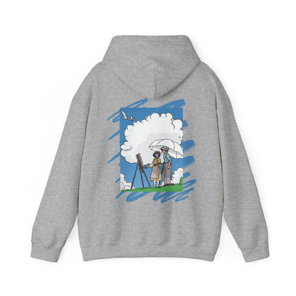 The Wind Rises Hoodie with Back Print – 100% Cotton Studio Ghibli Inspired Pullover