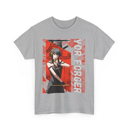 Yor Forger T-Shirt – 100% Cotton Spy x Family Anime Tee for Fans